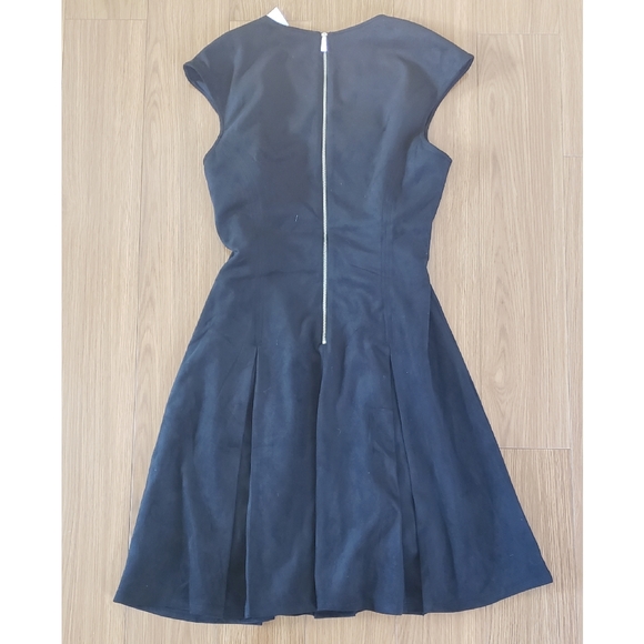 Black Suede Dress - Picture 6 of 7